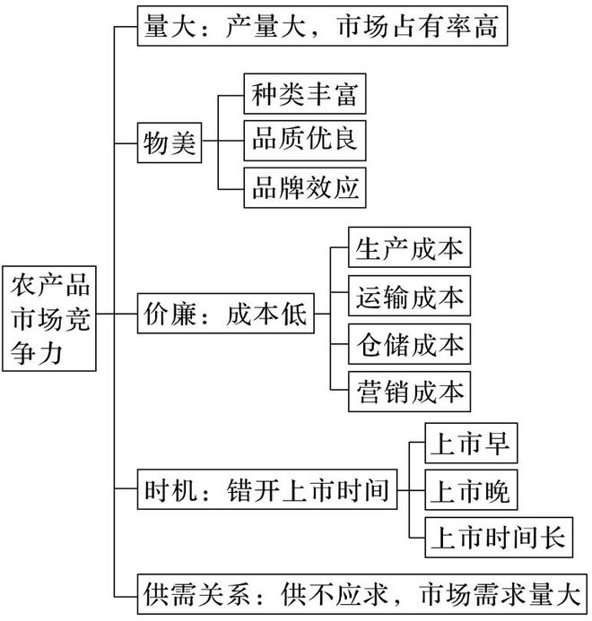 二轮微专题22 市场竞争力pg电子试玩2025高考地理(图9)